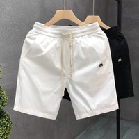 Clothing 2024 Summer Casual Shorts Lightweight All match Five point Casual Pants Drawstring Elastic Half length Overalls
