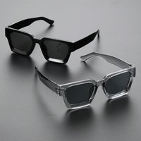 1/2 PC S Klassische Fashion Square Kunststoff Rahmen Frauen Sonnenbrille Für Männer Täglichen Leben Shades Brillen Zubehör.