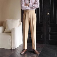  High Waist Business Casual Pants Comfortable Straight Fit Wrinkle Free & Versatile Office & Daily Wear