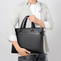 Business Briefcase Large Capacity Laptop Bag Work & Travel Professional Messenger Bag File Organizer Stylish Office Commuter Bag