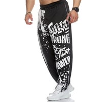 Running Jogging Mesh cloth Bodybuilding Joggers Sweatpants Harem Long Trousers Fiess Sport Training Pants
