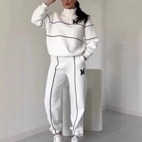 Clothing autumn winter sweatshirt letter long sleeve trousers casual sports suit
