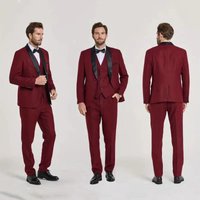 Men's Clothing New Grooms Men Men Wedding Suits Shawl Lapel Groom Tuxedos
