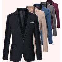 Men's Clothing Casual Suit Slim Fit Small Suit Jacket Korean Style Trendy Men's Casual Suit Tops