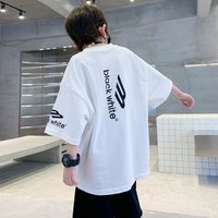 Clothing Summer Short Sleeved T Shirt Summer Cotton Tops Loose Handsome