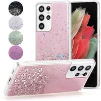 Sequins Glitter Cover Samsung S22 Ultra S8 S9 S10E S20 Plus Soft Silicone Case Galaxy S21 S20 FE S22 Plus S10 Lite B
