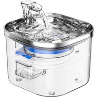 Cat Automatic Water Dispenser Stainless Steel Circulating Water Pet Water Dispenser Smart Cat Puppy Drinking Bowl