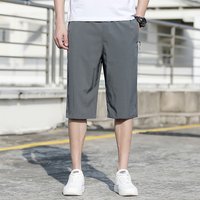Men's Clothing Men's Casual 6 Point Shorts Summer Shorts Trend Summer Loose Outer Wear Plus Size Half Length Cropped Pants