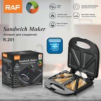 European Style Household Double-sided Heating Sandwich Machine, Multifunctional Toasting Bread Waffle Breakfast Machine