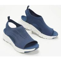 large Size Flying Woven Wedge Casual Sandals Fish Mouth Breathable Summer Sports Sandals