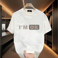 Clothing Short Sleeved T Shirt Summer Style Personality Niche Versatile Loose Round Neck Trendy Top