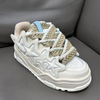 Milky star shoes rice bread shoes niche design same thick sole