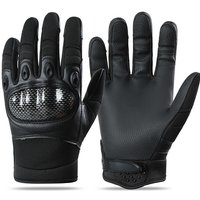 Cycling Gloves Tactical Gloves Outdoor Training Riding Motorcycle Non Slip Wear Resistant Touch Screen PU Men's Long Finger Hard Shell Protection