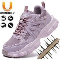 Smashing Anti Piercing Four Seasons Steel Baotou Safety Shoes