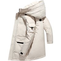 Winter Thermal Workwear Jacket – Thickened Hooded Coat Streetwear Style All Season Windproof 