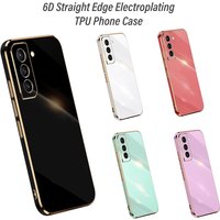 Samsung S22 Ultra Case Luxury Plating Phone Case Samsung Galaxy S22 Plus S21 Ultra S21 FE