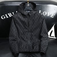 Men’s Clothing outerwear light luxury men’s spring outerwear men’s casual men’s jacket hooded loose large version top