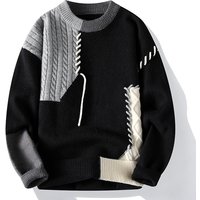 Men's Clothing 2024 NEW hot sale, hot sale, autumn and winter new casual round neck sweater, base knit sweater, large size loose sweater