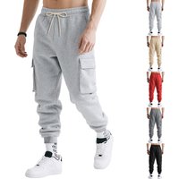 Men's Clothing Autumn And Winter Casual Pants Heavyweight Loose High Street Sports Multi Pocket Workwear Trousers