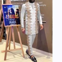 Clothing Ethnic Style Printed Casual Suits