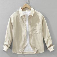 Workwear Long Sleeved Shirt Fashionable Versatile Artistic Casual Loose Top