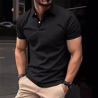 Clothing Slim Fit Shirt Solid Short Sleeve T Shirt Summer Fashionable Mature Style