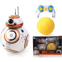 Smart Remote Control Robot Toy With Rotating Head, LED Lights & Music – Rechargeable Interactive Droid For Kids & Collectors
