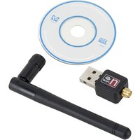 WiFi Wireless Network Card USB 2.0 150M 802.11 b g n LAN Adapter rotatable Antenna Laptop PC Mini Wi fi Dongle