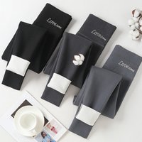 Fleece Lined Thermal Leggings High Waist Winter Tights Velvet Soft Inner Stretchy & Warm Cold Weather