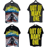 Men's T Shirts Ly Arrived GOD SPEED Short Sleeve T-shirt High Quality Casual Full Print Men Women Loose Shirt Tops