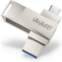 USB C Flash Drive 512GB 256GB 128GB 64GB 2-in-1 OTG USB 3.0 Thumb Drive Dual USB C Memory Stick High Speed Jump Drive Photo Stick