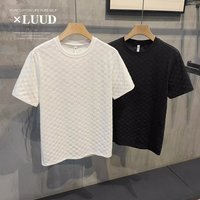 Ice Silk Short Sleeve T Shirt Quick Drying Summer Sweat Shirt Trendy Thin Half Sleeved Top
