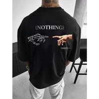 Pure Cotton round Neck Short Sleeve T Shirt European Manfinity Legnd