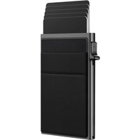 Passport Covers & Wallets Simple Ultra Thin RFID Protection Wallet Card Case Aluminum Alloy Side Push Card Case