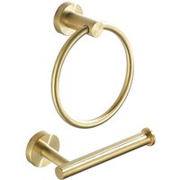 Gold Toilet Paper Holder – Bathroom Accessory Set