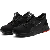 Labor protection shoes for men hit and puncture-proof comfortable lightweight breathable deodorant safety shoes Work protection shoes