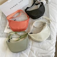 solid dumpling niche design 2024 fashionable simple crossbody high end texture casual shoulder