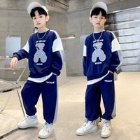 s Clothing autumn sweater suit 2024 clothing spring autumn sportswear big autumn Internet celebrity street trend