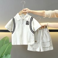 s Clothing Suit Sports Casual Clothing Fashionable Summer Clothes Two Piece Suit Trendy