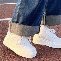 Breathable Shoes All Match Platform Thick Soled Shoes Fashionable Casual Lightweight Sports Shoes