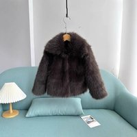 Luxury Faux Fur Coat – Elegant Winter Fox Fur Like Jacket Warm & Stylish Outerwear Toddlers & 