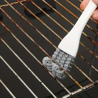 Special Long Handle Tool Wire BBQ Grill Stainless Steel Cleaning Brush