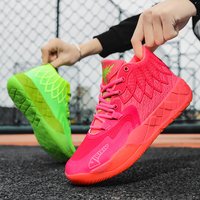 Veatile Brand Basketball Fashion Trend Cool Sports Shoes High top Durable Combat Boots Shock absorbing Two tone