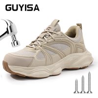 GUYISA Safety Shoes Steel Toe Light&soft Anti Smashing Anti Piercing 5008