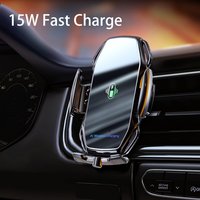 15W Car Wireless Charger Vehicle mounted Mobile Wireless Charger Air Vent General Wireless Charging Phone Holder Infrared Induction