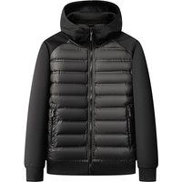 2025 Hooded Lightweight Simple Fashion Comfortable Casual Duck Patchwork Down Jacket Coat
