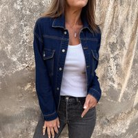  Classic Denim Jacket – Timeless Washed Slim Fit Versatile Casual & Smart Wear