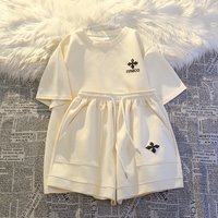 Clothing Casual Sports Suits Summer Thin Summer Running Fashionable Short Sleeved Two Piece Suit