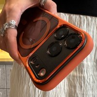 Shockproof Armor Case Iphone 17 Air 16 15 14 13 12 11 Pro Max Plus Clear Hard PC Soft Bumper Acrylic Cover
