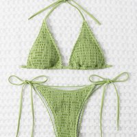 Women's Clothing Special Supply Multi Needle Split Swimsuit Women's Bikini